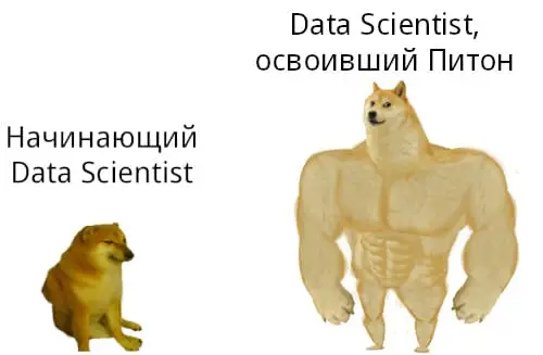 Data Scientist, освоивший Python круче неосвоившего